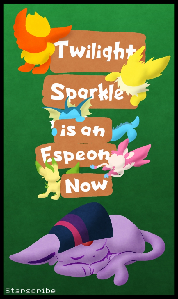 Cover of Twilight Sparkle is an Espeon Now